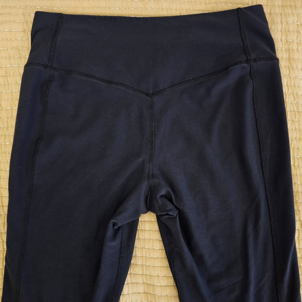 Nike Dri-Fit Legend Tight Fit Leggings Black Womens Sz Medium Athleisure - Picture 5 of 11